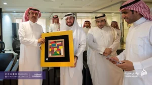 زيارة معالي رئيس مكتب ادارة البيانات الوطنية